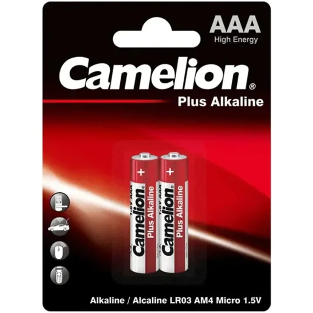 باطری نیم قلمی کملیون مدلPlus Alkaline