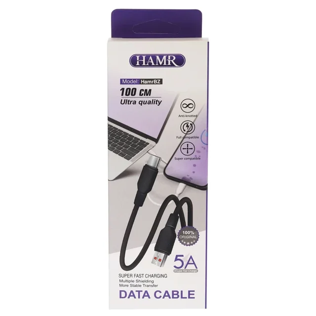 کابل تبدیل type-c به USB هامر مدلHamrBZ