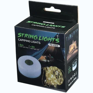 چراغ کمپینگ شارژی ریسه ای string lights مدل YD-2314