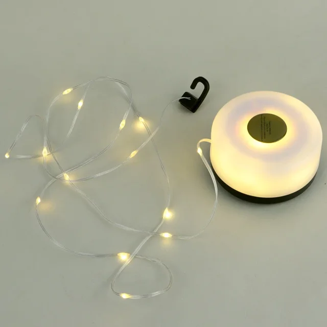 چراغ کمپینگ شارژی ریسه ای string lights مدل YD-2314