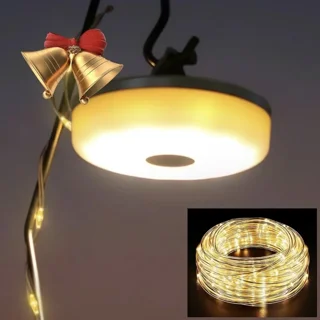 چراغ کمپینگ شارژی ریسه ای string lights مدل YD-2314