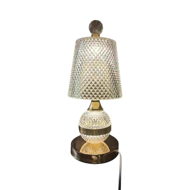 آباژور رومیزی LED رنگ آفتابی طرح چتری