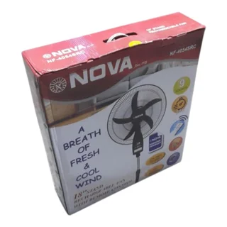 پنکه ایستاده برقی و شارژی نوا NOVA NF-4054SRC