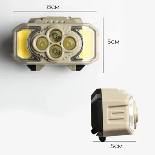 چراغ پیشانی مدل سنسور دار کد HX-815S