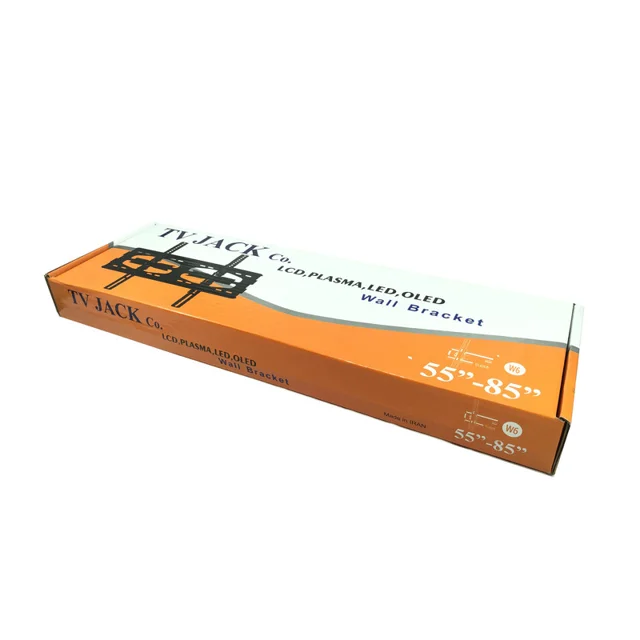 پایه دیواری تلویزیون تی وی جک مدل W6 مناسب برای تلوزیون 55 تا 85 اینچ 102133399