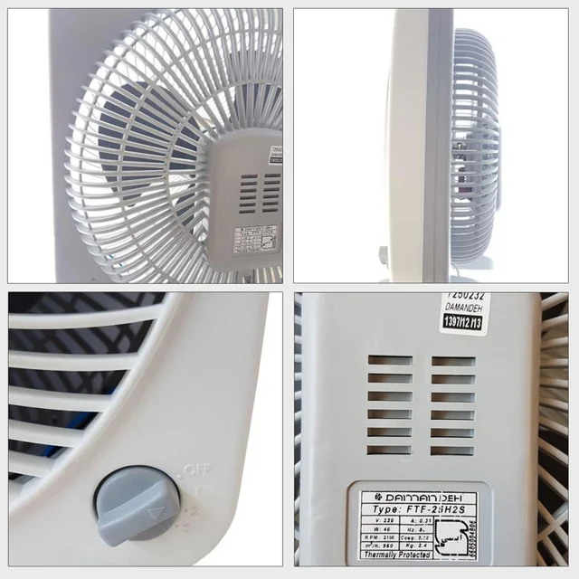 پنکه رومیزی دمنده مدل FTF-25H2S 101577989