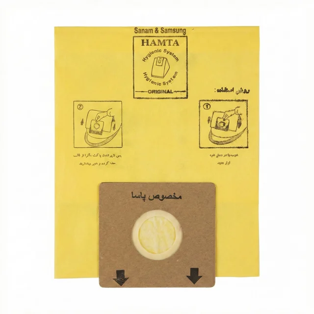 پاکت جاروبرقی همتا مدل H-PA 159 مناسب برای دیاموند - پاسا بسته 5 عددی