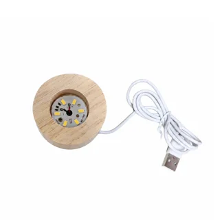 چراغ خواب طرح گوی کریستال مدل دلفین 3D کد303