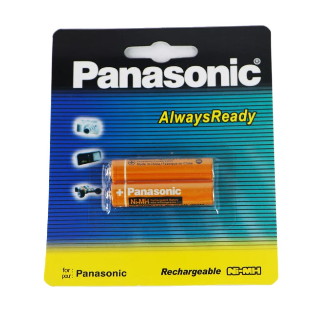 باتری نیم قلمی قابل شارژ پاناسونیک مدل ALWAYSREADY بسته دو عددی 102533153